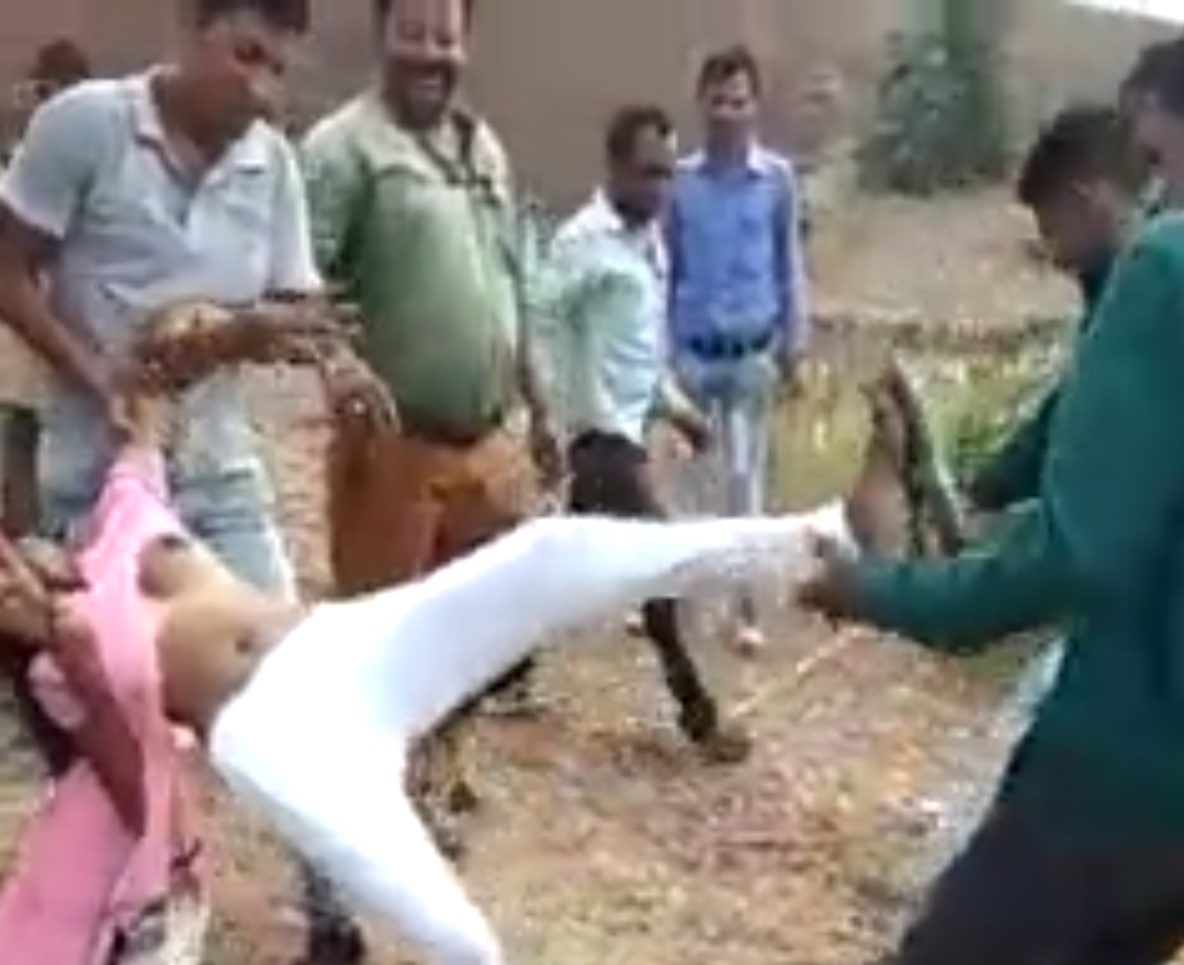 Crying Girl Forced By Locals Of Bihar