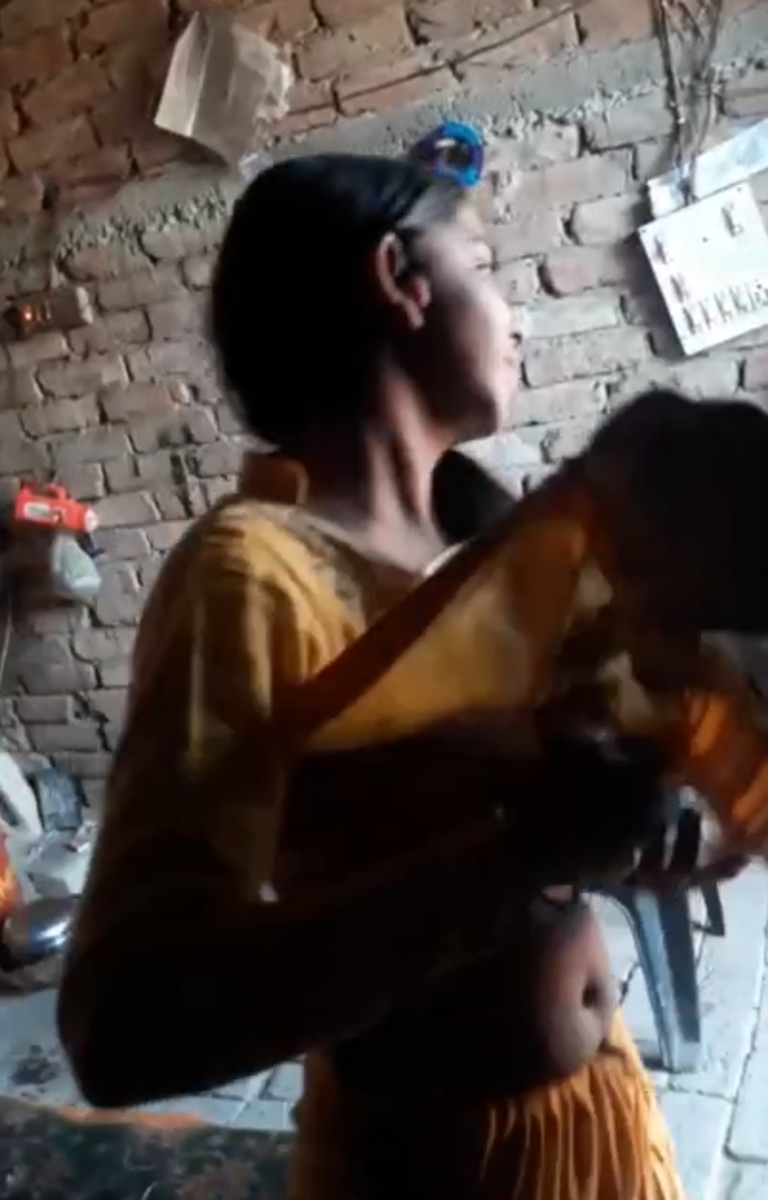 Village Girl Forced To Show Secretly