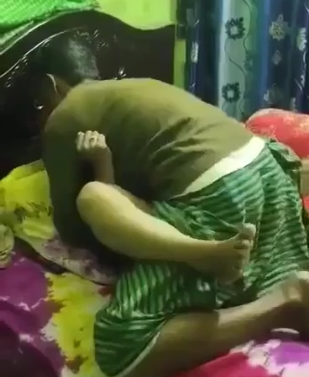 Old Father Blackmail His Own Daughter
