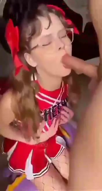 Red Dresses Baby Sucking Her Dad Cock