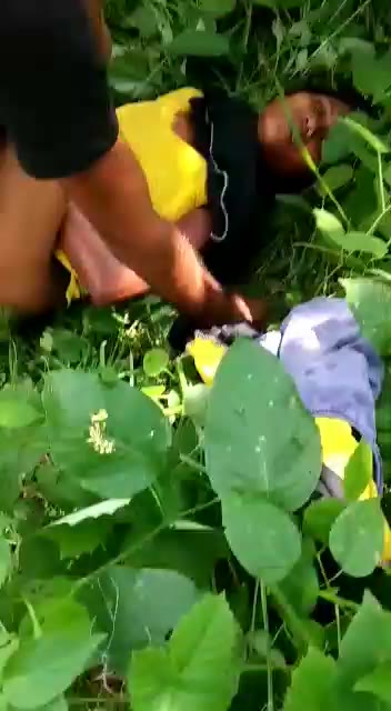 Crying girl get her first sex with boyfriend in jungle - LeakDom