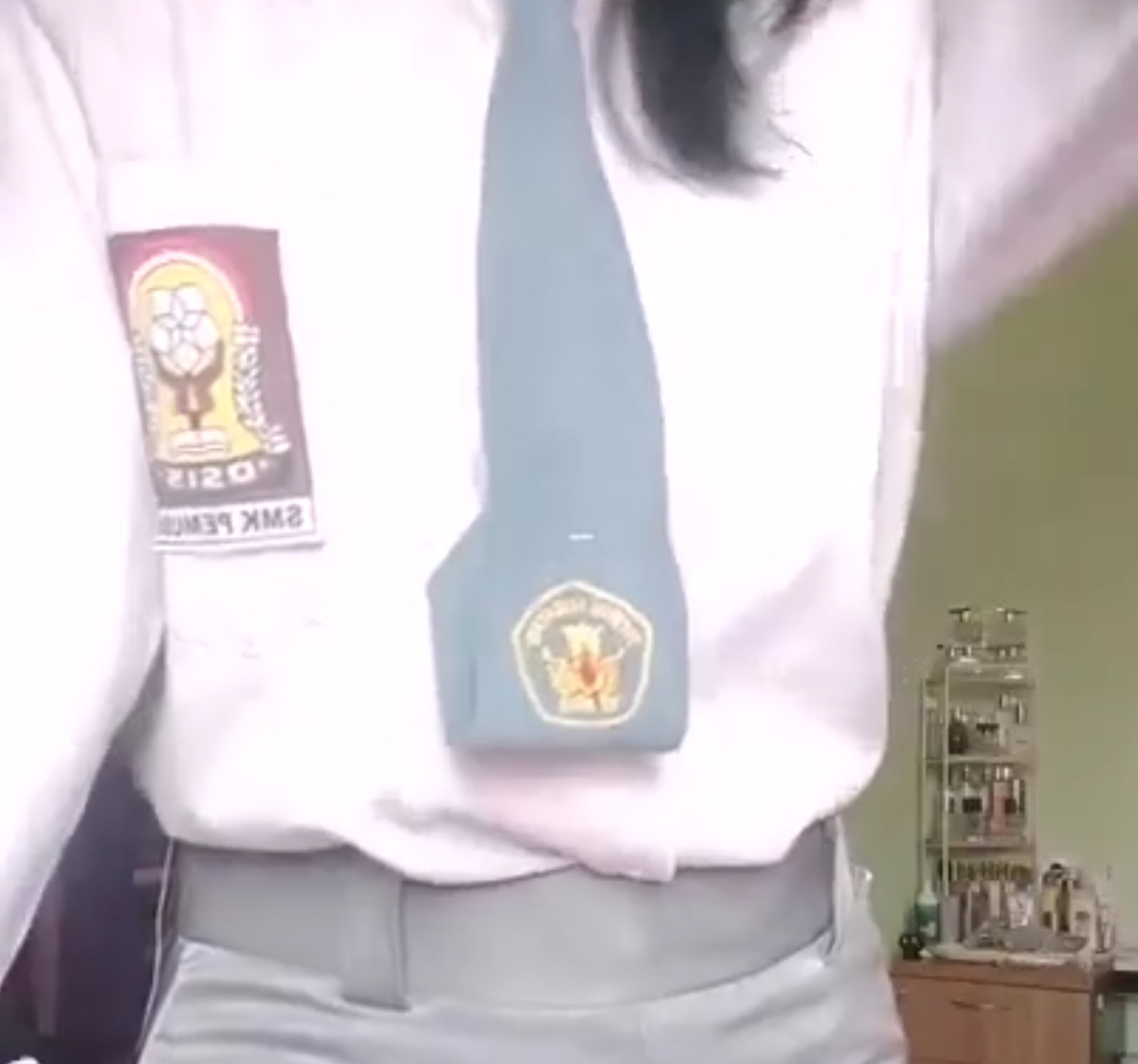 School Girl Stripping Herself