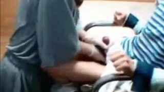 Doctor Giving Handjob To Paralysed Man