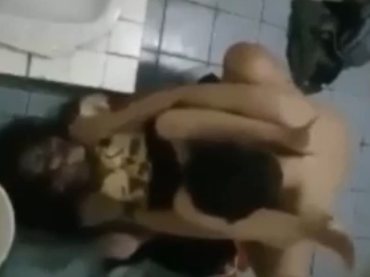 Girl Blackmailed & Forced Sex In Bathroom