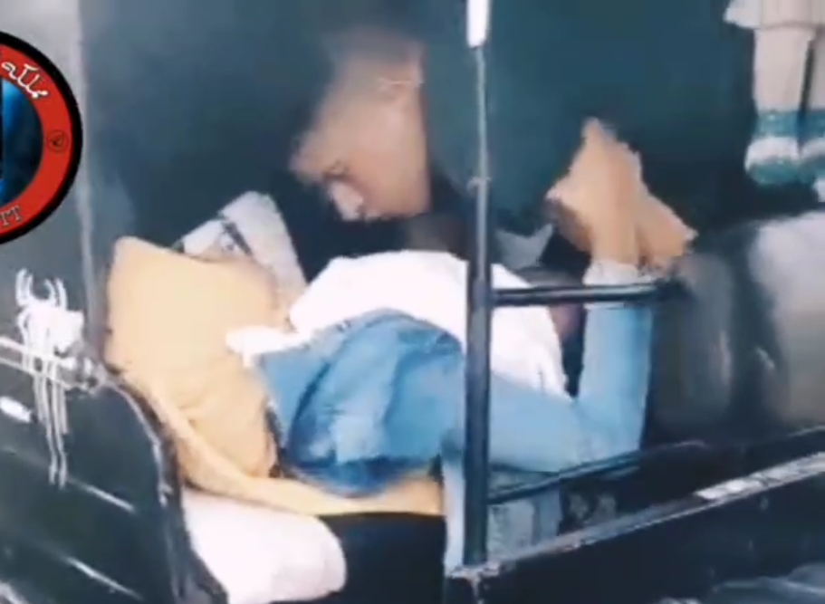Screaming Girl Blackmailed By 2 People (DarkClip)