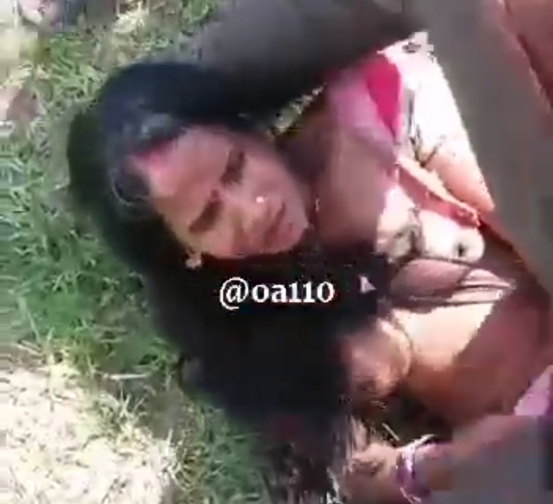 Girl Caught And Forced By Local