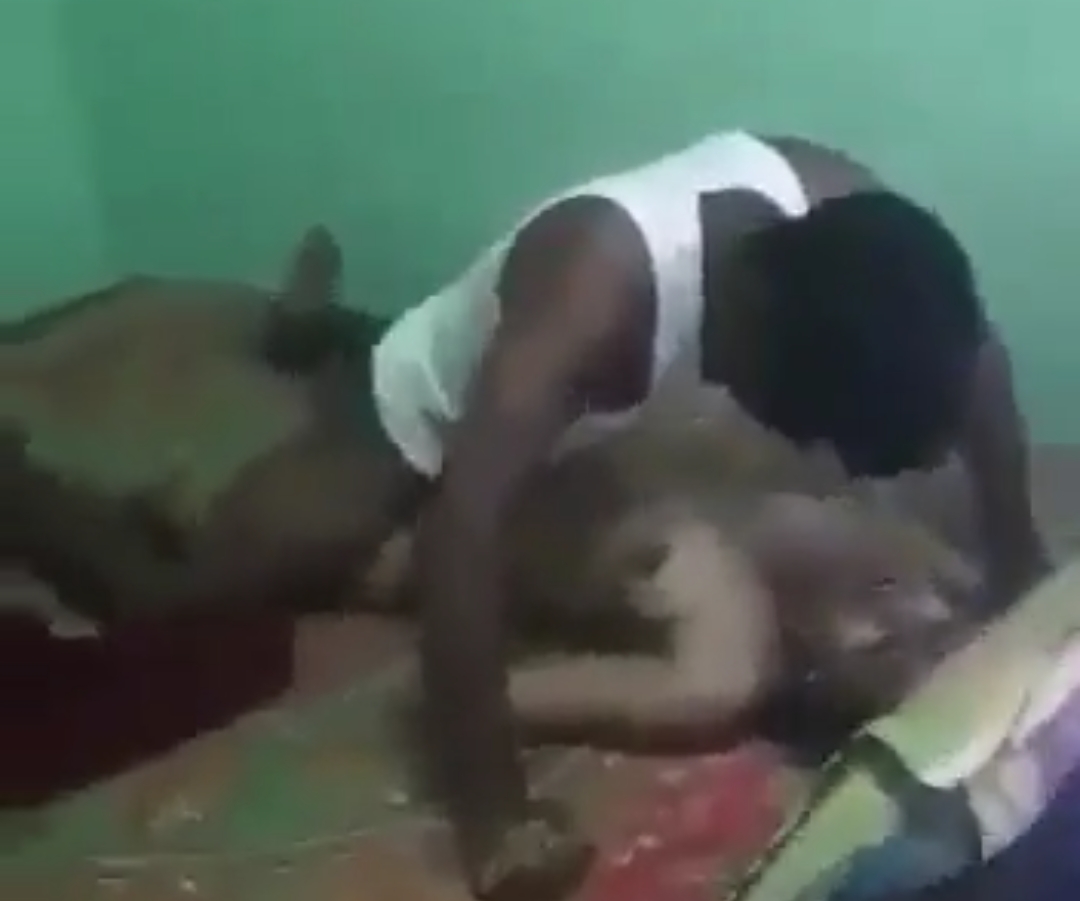 Wife Get Caught On Act By Husband