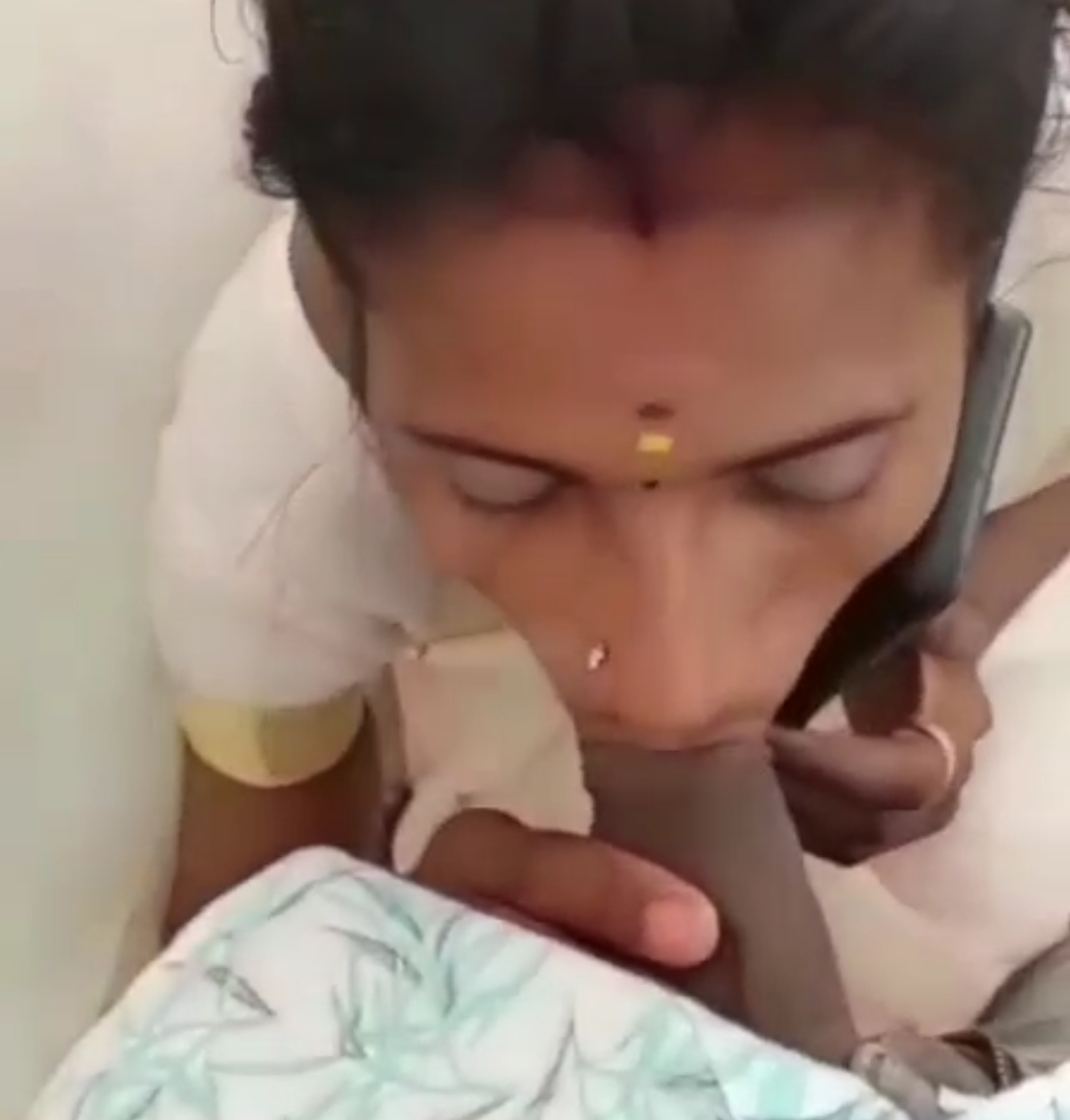 Telugu Girl Sucking Dick While On Phone