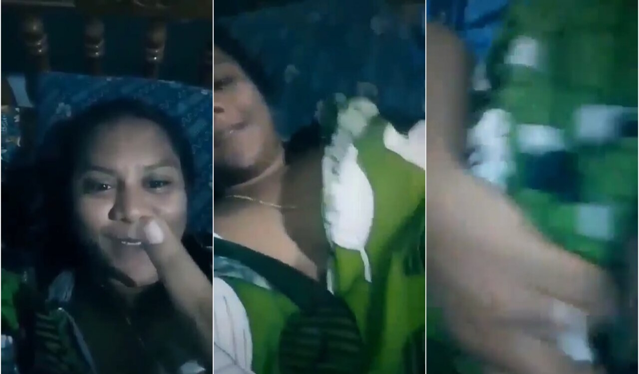 Indonesian Girl Showing To BF