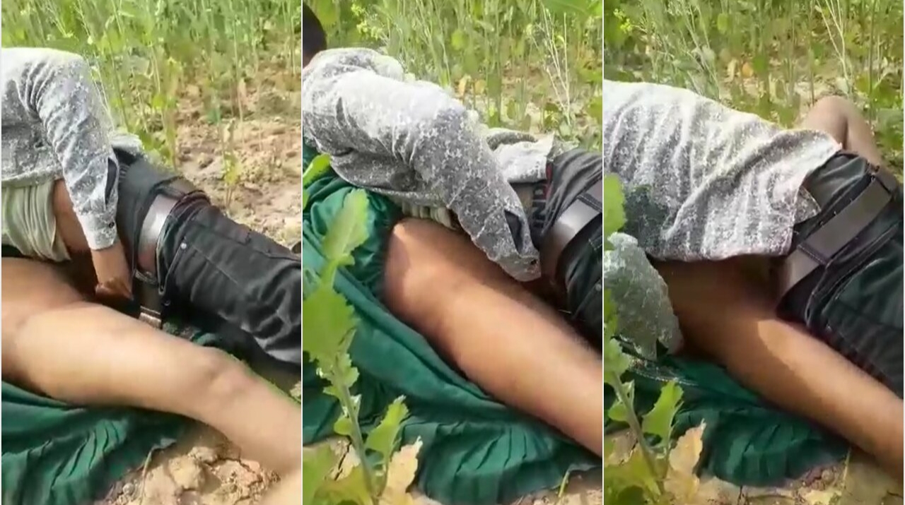 Girl Blackmailed And Fucked In A Field