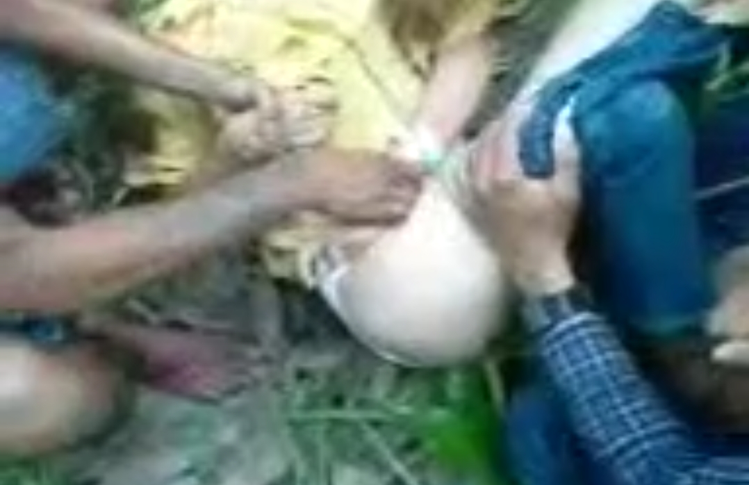 Couple Ambushed, Forced And Humiliated By Scumbags (DarkClip)