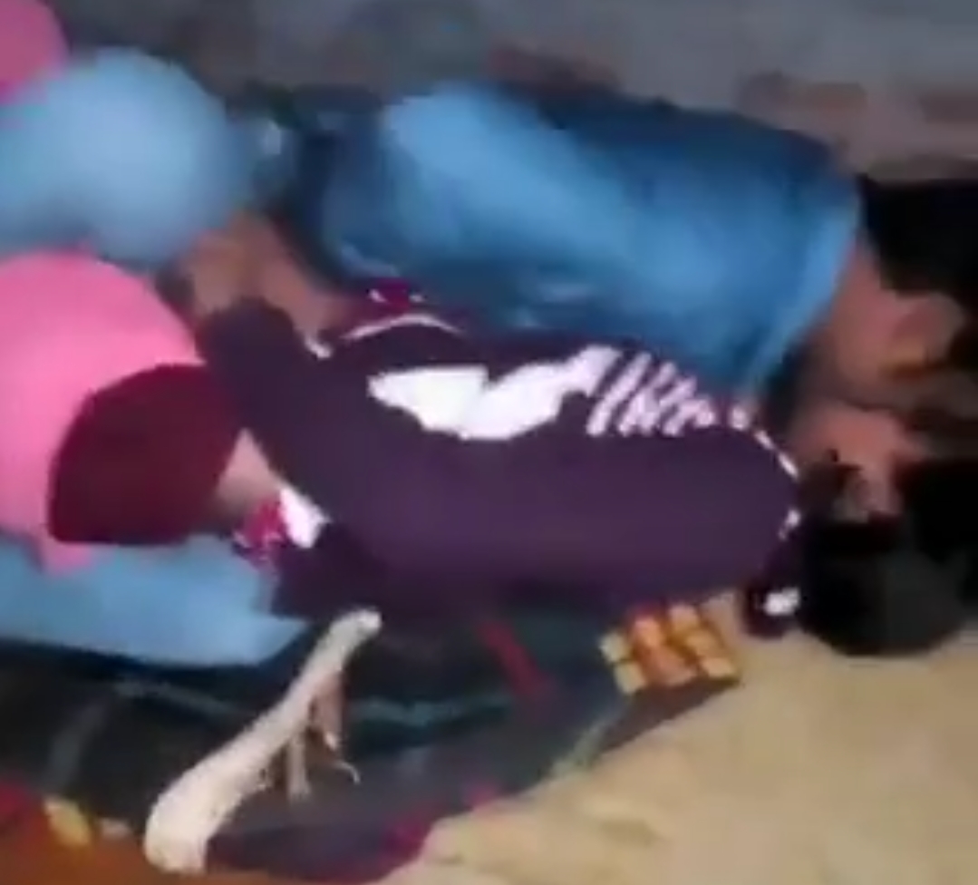 Boy And Girl Having Affair Infront Of A Friend