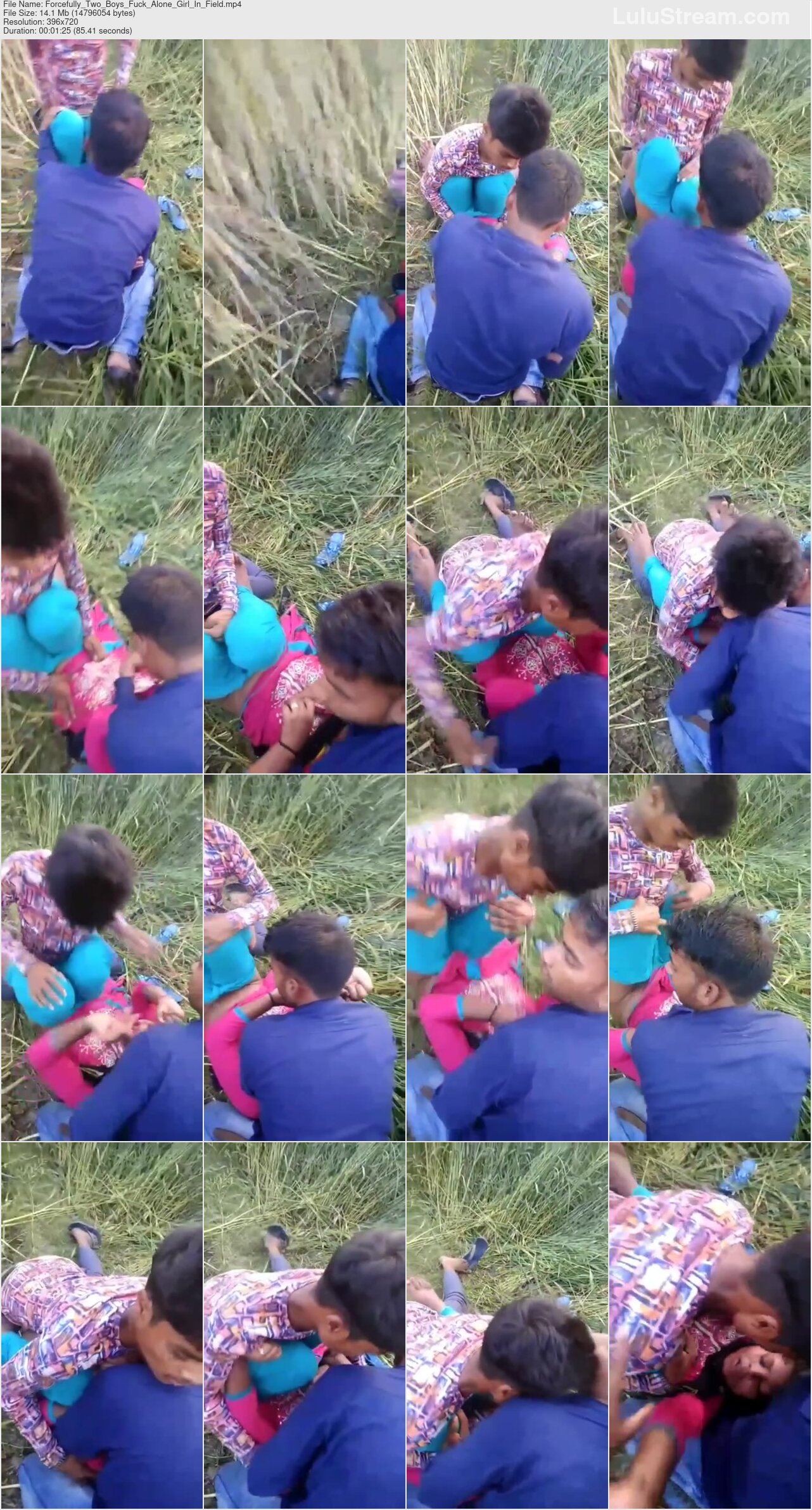 Two Boys Fuck Alone Girl Forcefully In Field