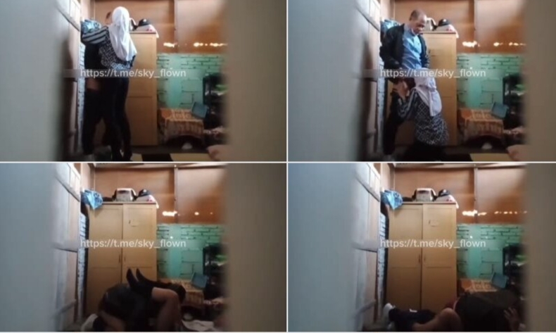 Old Father Having Sex With Daughter At Home