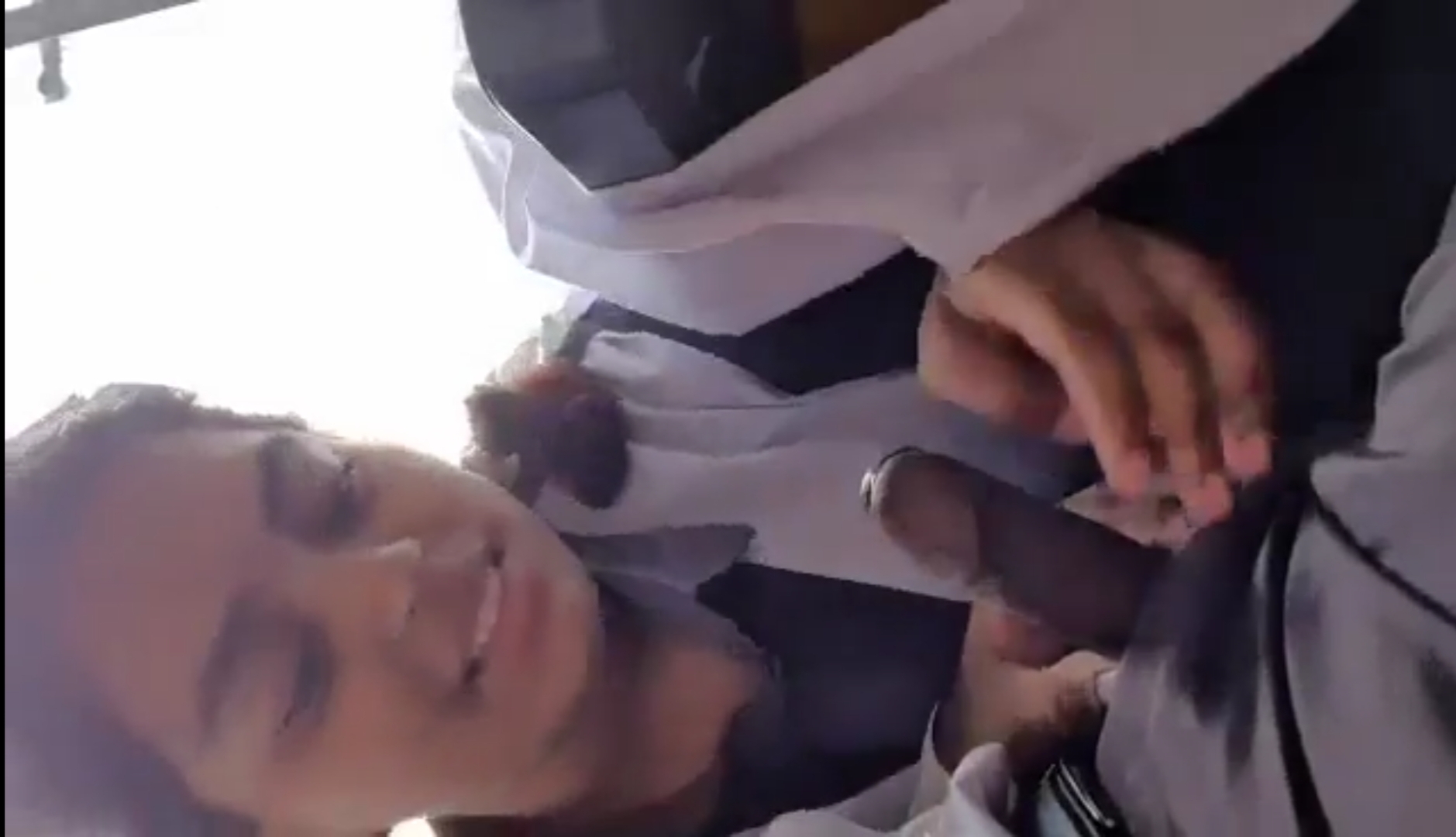 School Students Getting Intimate In Classroom