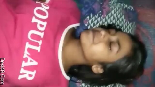Crying Virgin Girl Seal Broken With Blood (Painful)