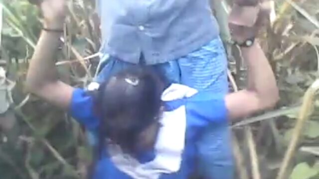 School Girl Forcefully Fucked In A Field