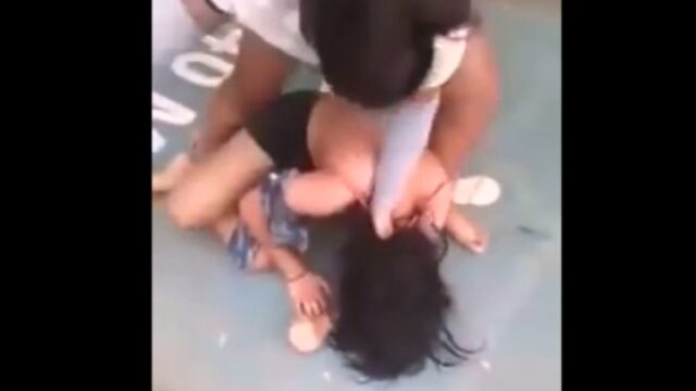 Girl Beaten And Stripped In Public Place (DarkClip)