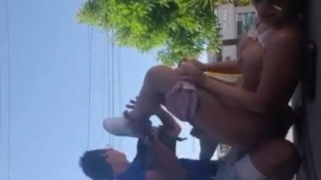 Boy And Girl Naughty On Public Place