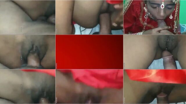 Newly Married Girl Having First Time Sex