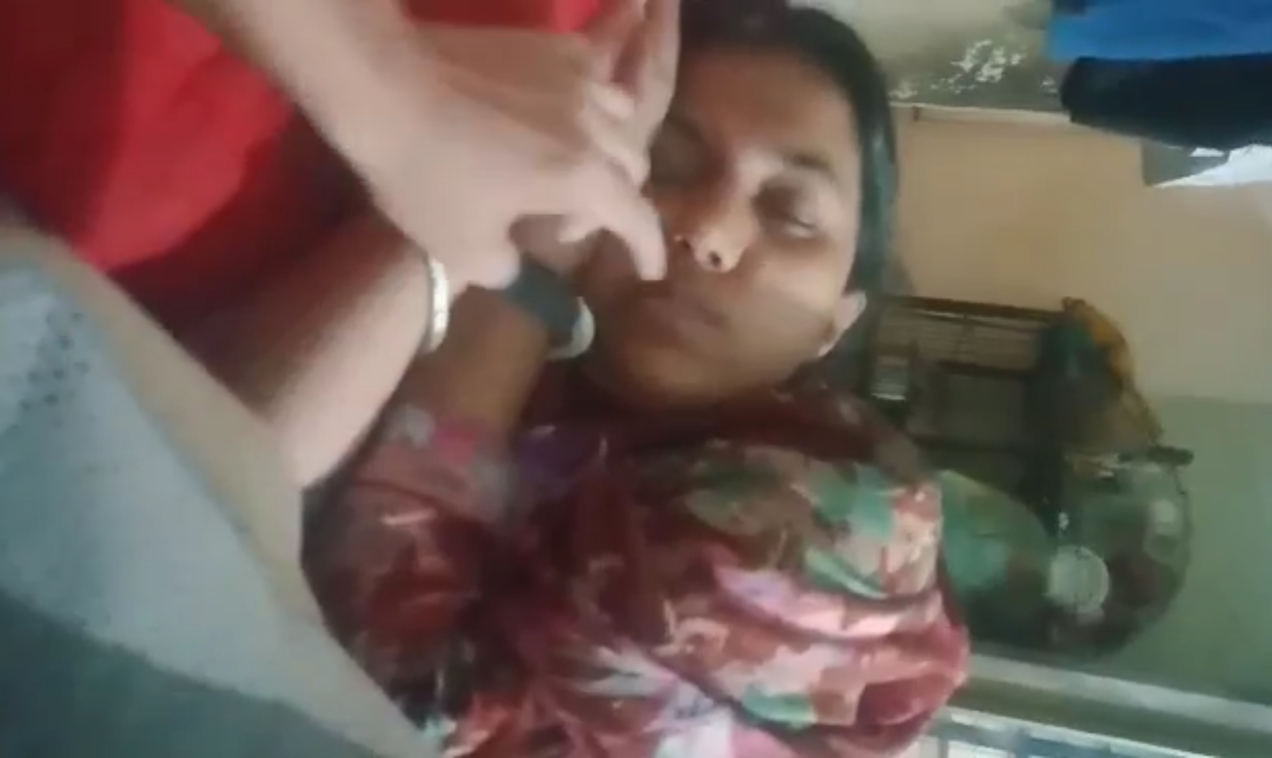 Son Groping His Sleeping Mother (Real)