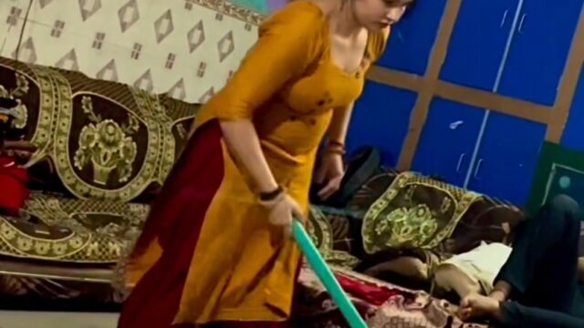 Real Son Spying On Mother Secretly