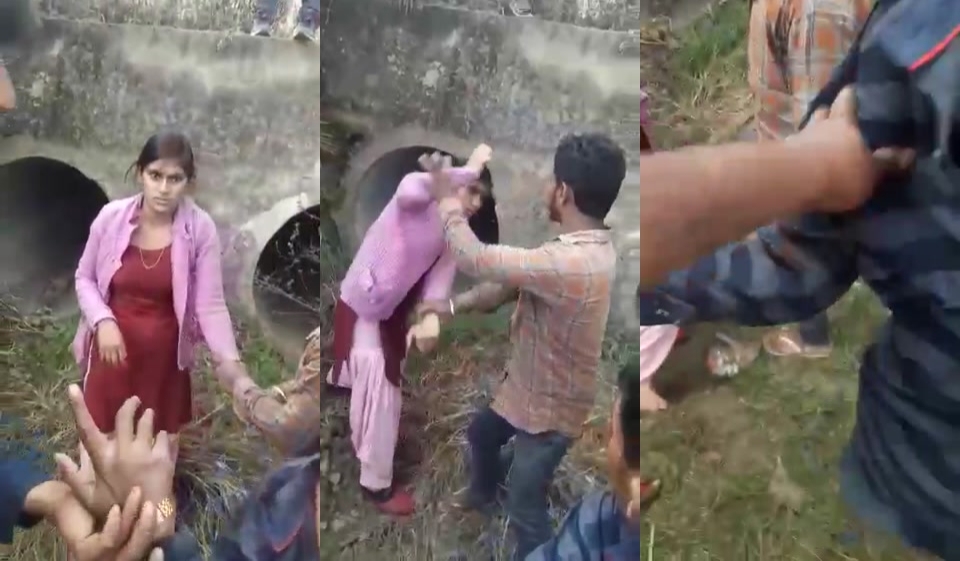 Girl Forced Sex By Thugs In Abandoned Place