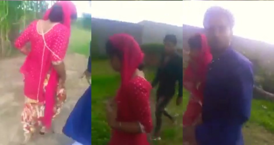 Girl Caught And Locals Try To Fuck Her