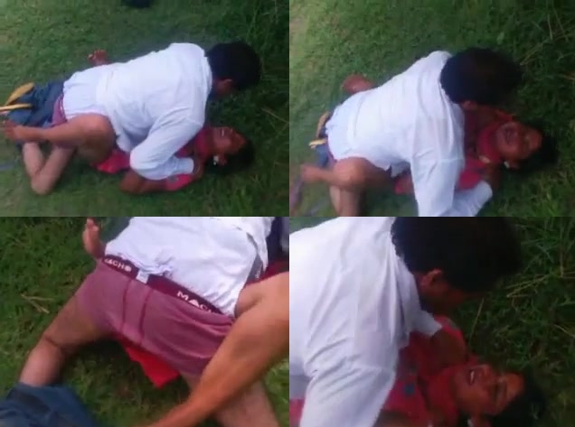 Innocent Crying Girl Forced Sex After Caught