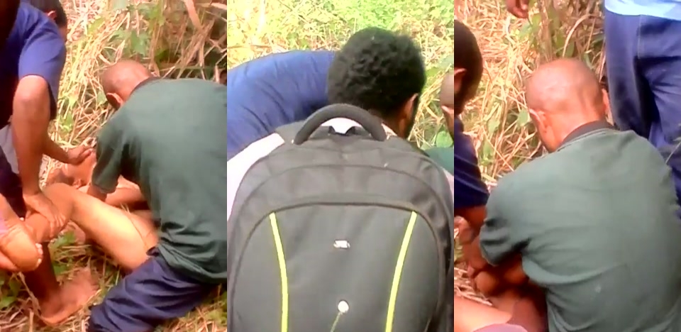 Crying Girl Held By And Forced Serially (DarkClip)