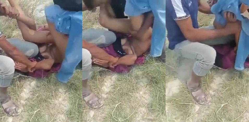 Girl Tightly Hold And Forced Sex Also Begging