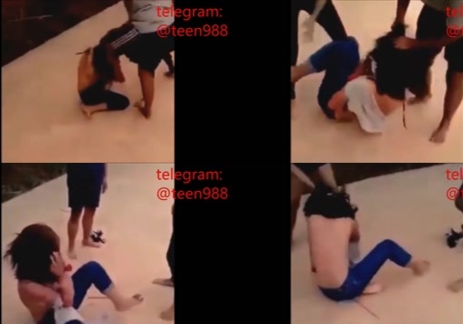 Girl Getting Stripped, Harassed And Bullied