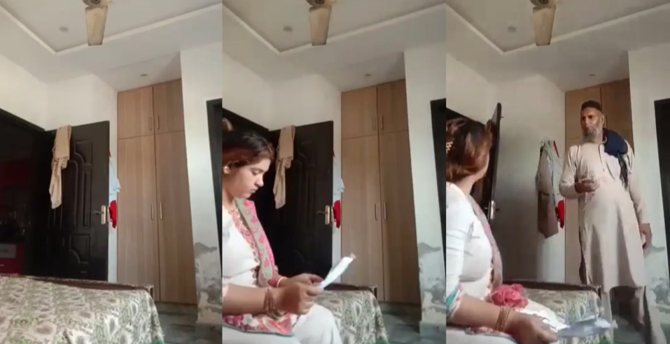 Wife Setup Camera To Blackmail Father-In-Law (Full Sex)