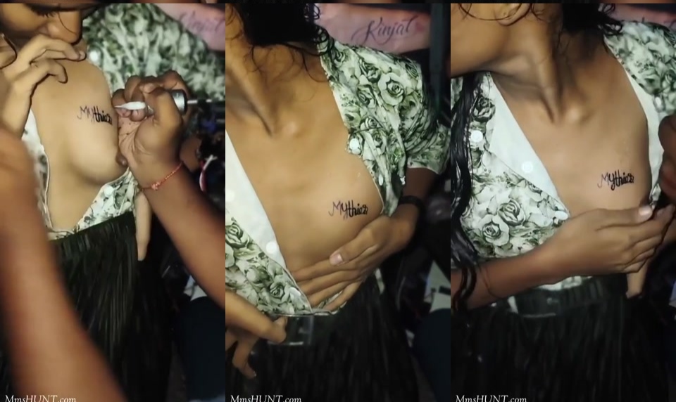 Shy Girl Hesitate To Show Boobs Infront Of Everyone