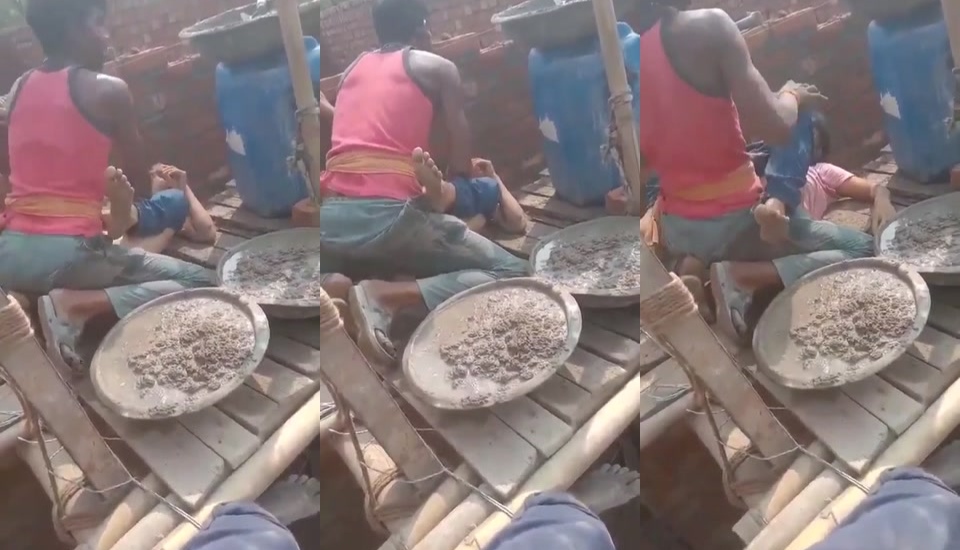 Construction Worker Get Caught While Sex