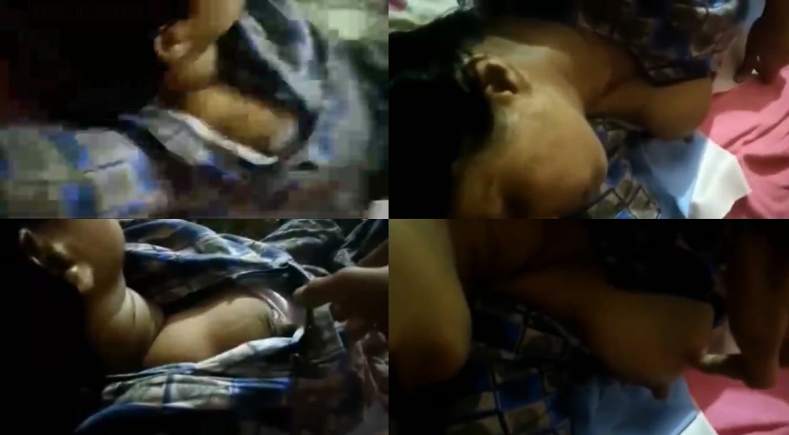 Son Abuse And Groping His Sleeping Mother
